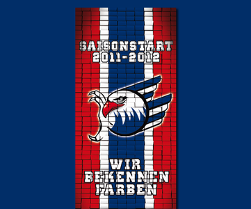  Adler-Fahne signiert 