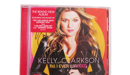  CD Clarkson signiert 