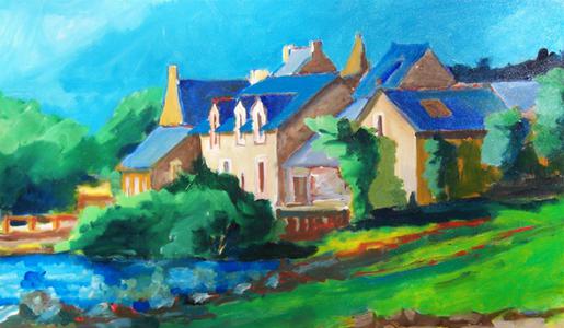  Gemälde Bretagne 
