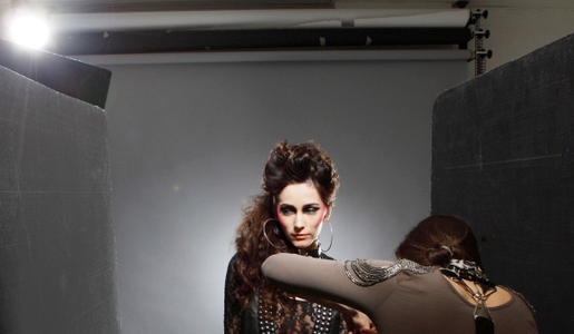  Gast bei Foto-Shooting 