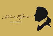  Messingtafel Lagerfeld 