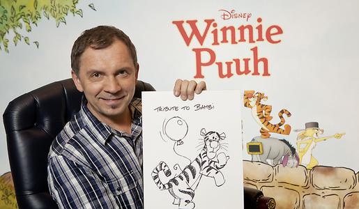  Winnie-Puuh-Zeichnung 