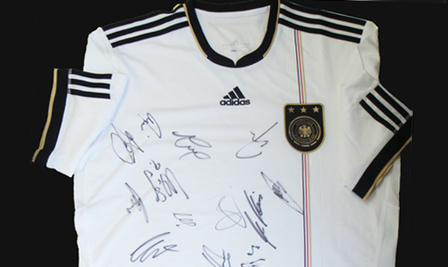  WM-Trikot signiert 
