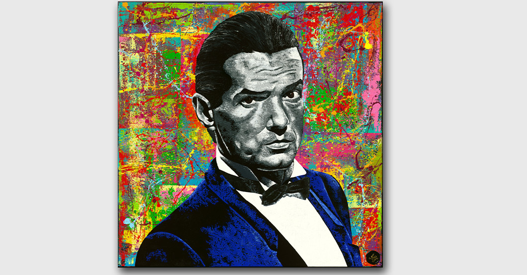 Hommage an Musiklegende Falco: Kunstwerk von Andreas Görzen