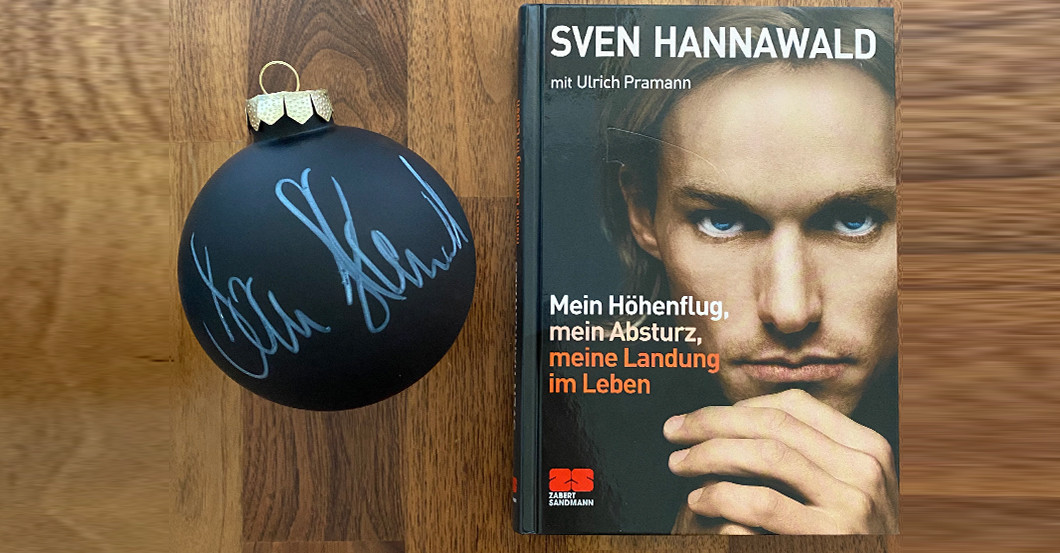 Spannende Sven Hannawald Buch Bild