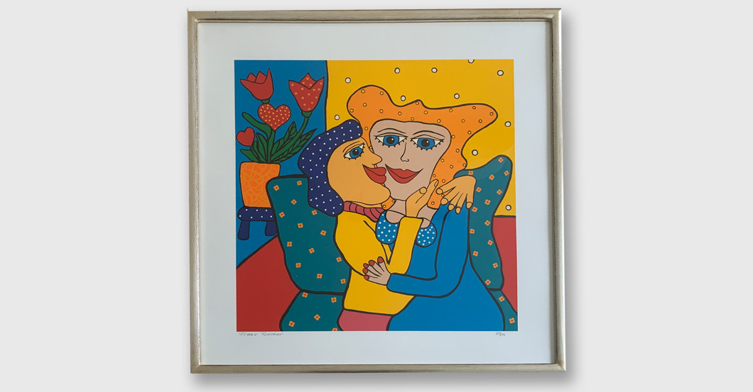 Nechie Bodner NCL Art Auction: A Real Bodner - Pop Art Artwork