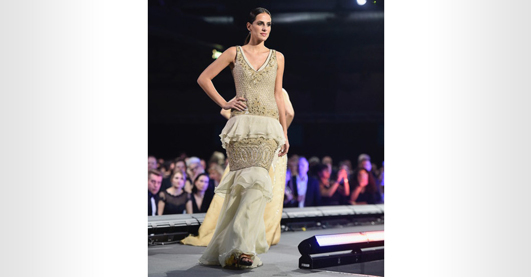 Exclusive Gown by Star Designer Brian Rennie