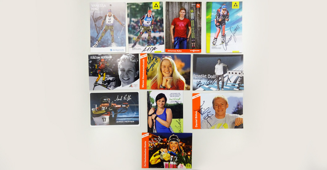 Autogramm Biathlon À VENDRE! - FR