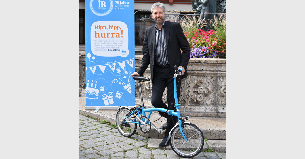 Iconic Folding Bike: Brompton Bike Signed by Politician Boris Palmer