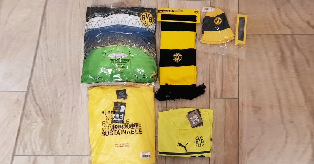 Borussia Dortmund 40x40cm BVB-Kissen Südtribüne 