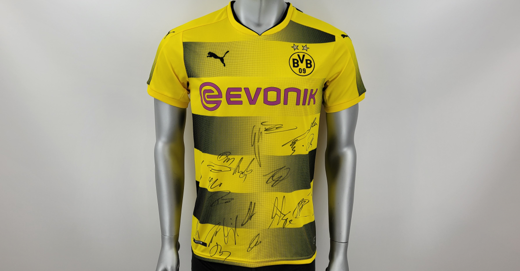 BVB-T-Shirt 17/18 ORIGINAL Schwarz Borussia Dortmund schwarz 