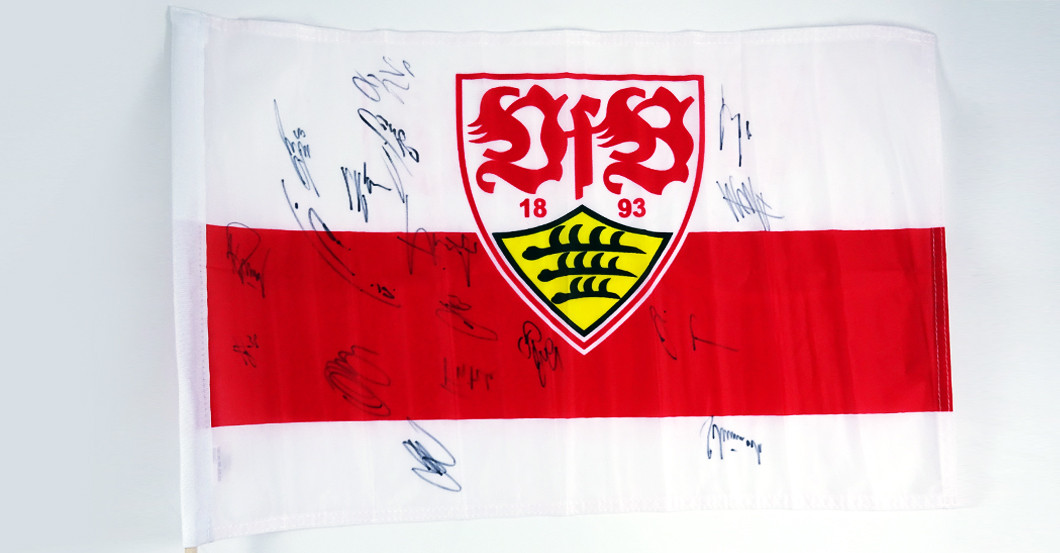 WIMPEL VFB STUTTGART gestickt pennant Fanion Banderin Fussball 22x35cm EUR 70,00 - DE WIMPEL VFB STUTTGART gestickt pennant Fanion Banderin Fussball 22x35cm EUR 70,00 - DE