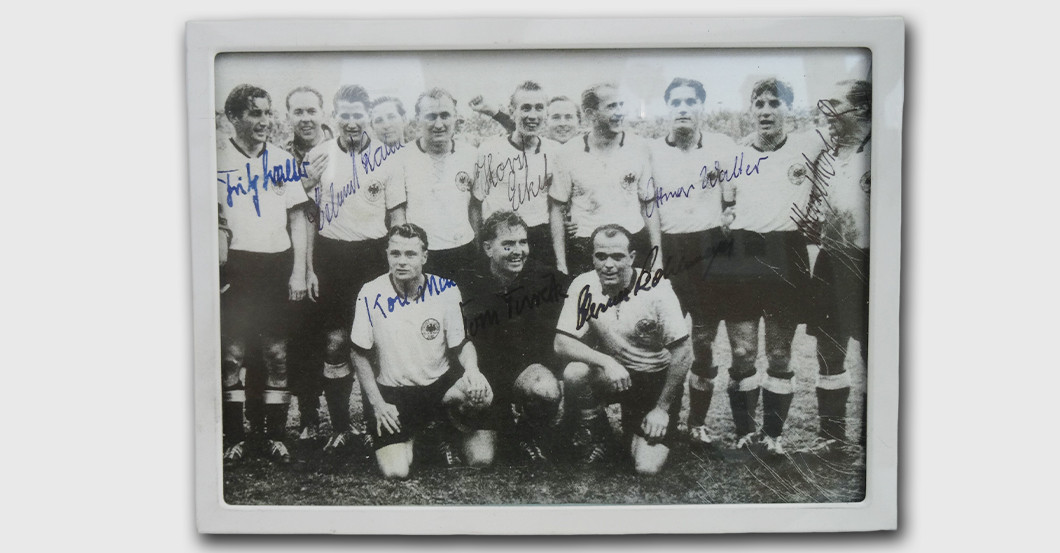 Signed Photograph of the 1954 World Champions