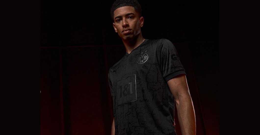 Maillot Spécial Borussia Dortmund 2022-2023 – Bellingham, Puma, Taille XL, Noir