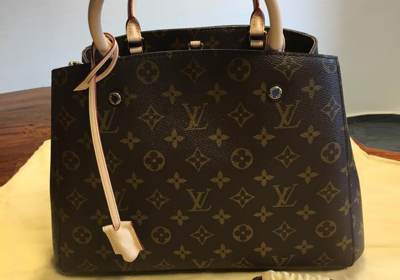 Besonderes Accessoire: Original Louis Vuitton Handtasche