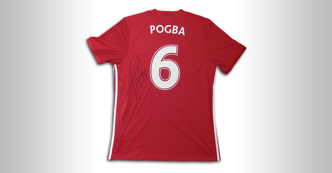 paul pogba jersey number