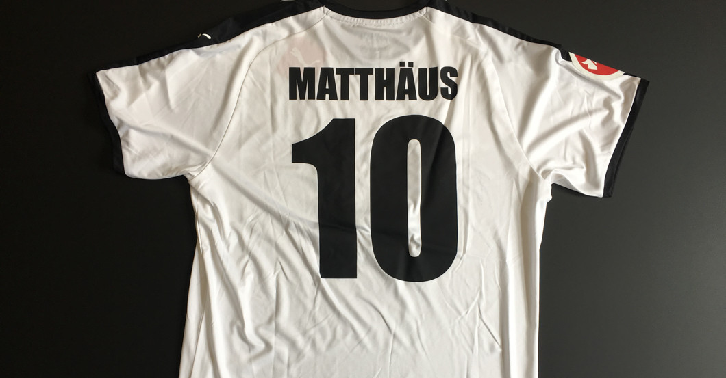 Lothar Matthaus S Special Shirt Signed By Legends