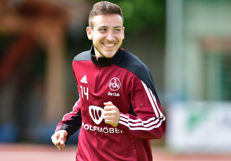 Von Nürnbergs Neuzugang Matchworn Trikot von Kevin Möhwald