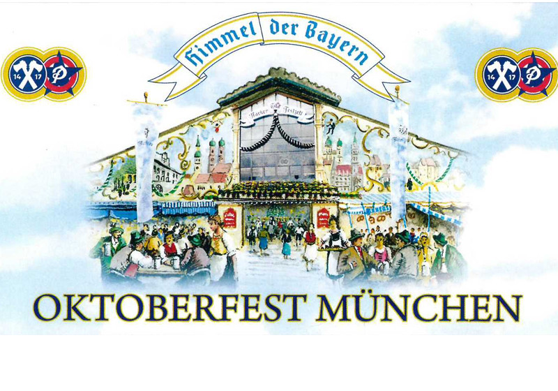 O'zapft is: Tisch fr 8 Personen im Hacker-Festzelt auf der Wiesn